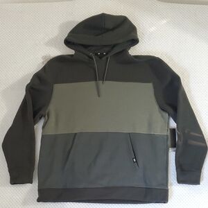 Men's Olive Colorblock Hoodie